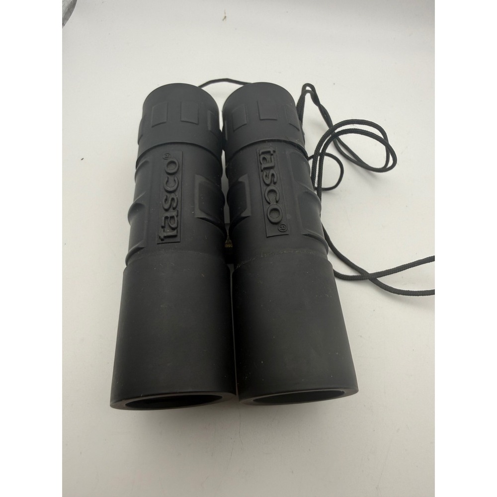 Tasco InFocus 9x25mm Binoculars Black Fixed Focus Compact 89925RB with Strap